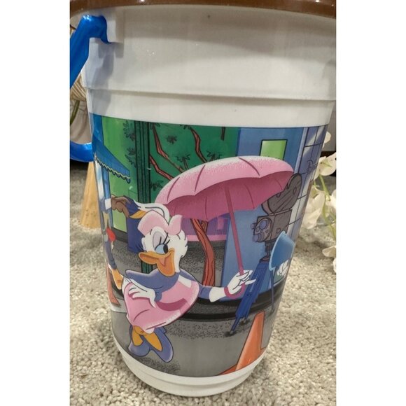 Disney Mickey & Friends Plastic Bucket cups With Lids - Picture 6 of 11